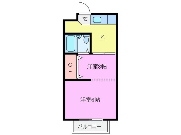 シングルハウス樹の物件間取画像